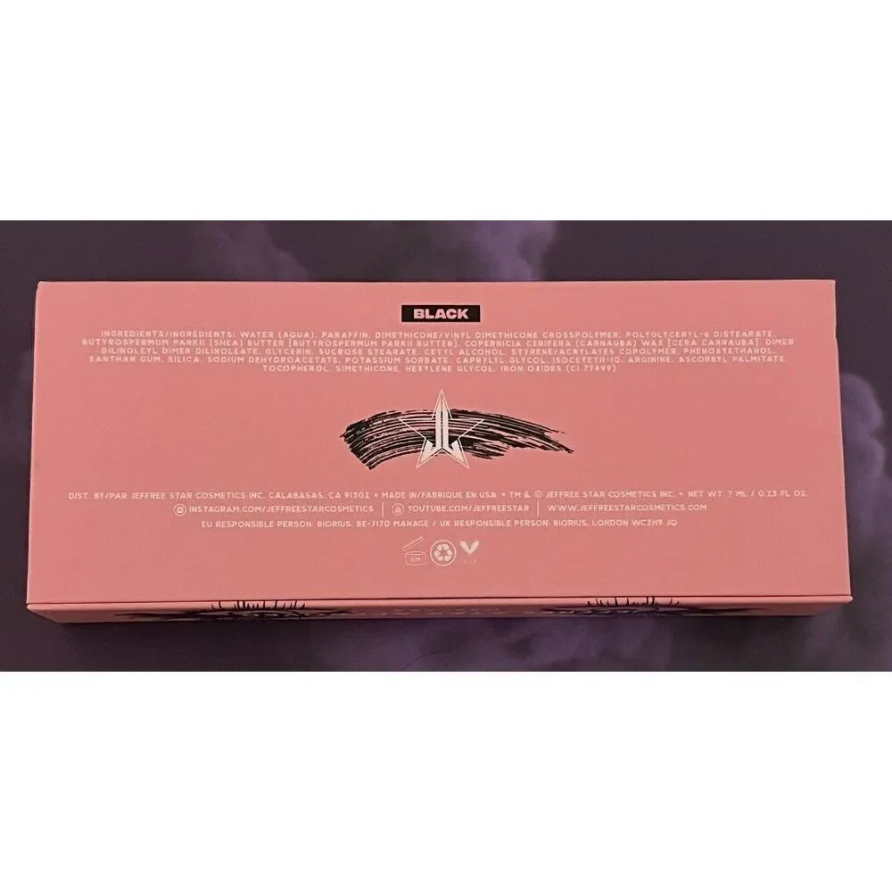 NEW Jeffree Star Cosmetics JEFFREE STAR APPROVED MASCARA in Black - New In Box